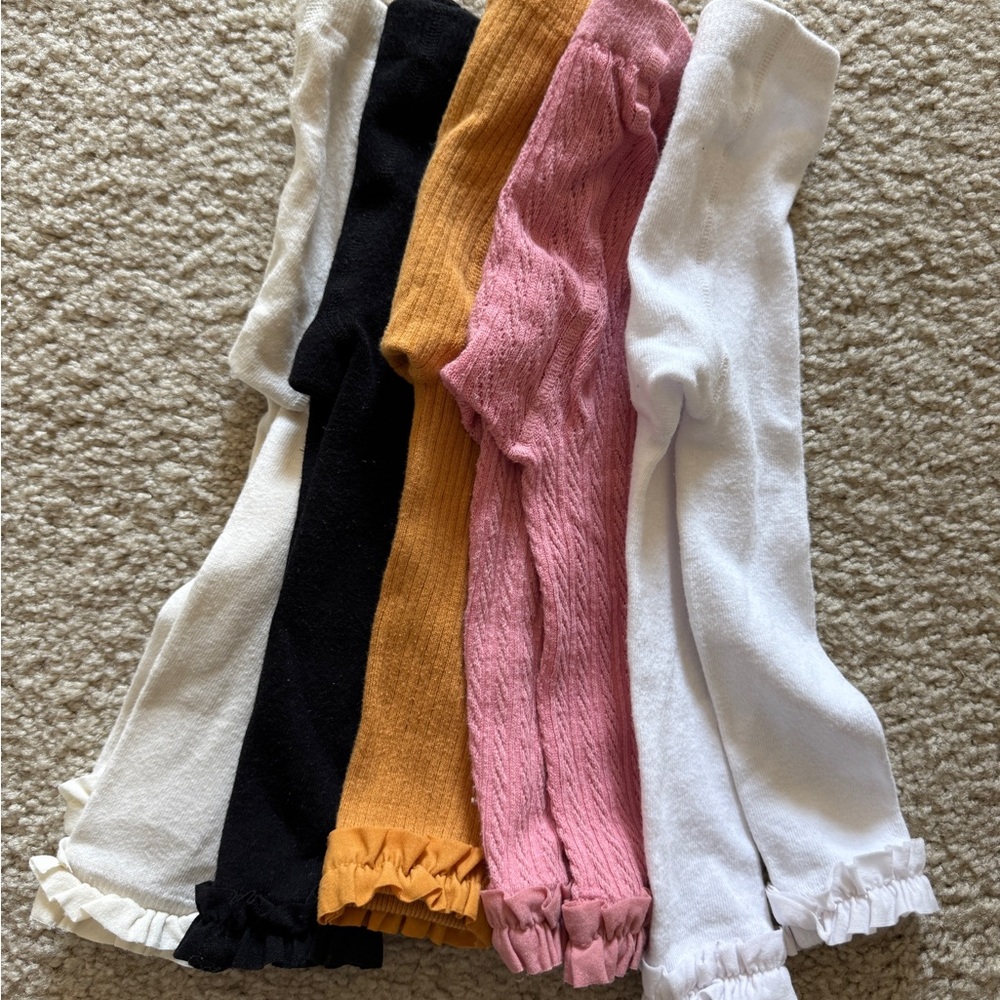 Ruffle Butts Kids Leggings/ Tights 6-12 months
